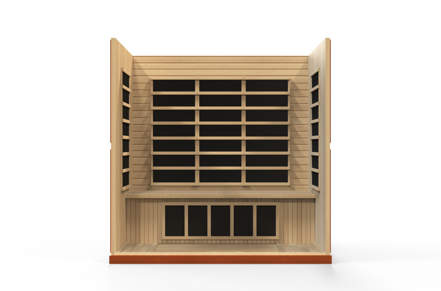 Dynamic Bergamo Elite 4-person Ultra Low EMF FAR Infrared Sauna