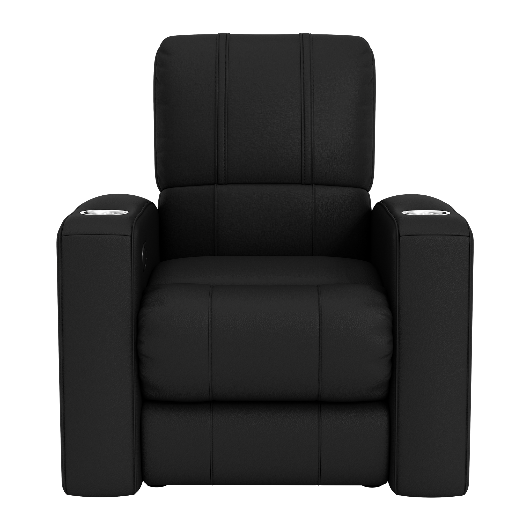 Relax Home Theater Recliner with Duke University Iron D Primary Logo