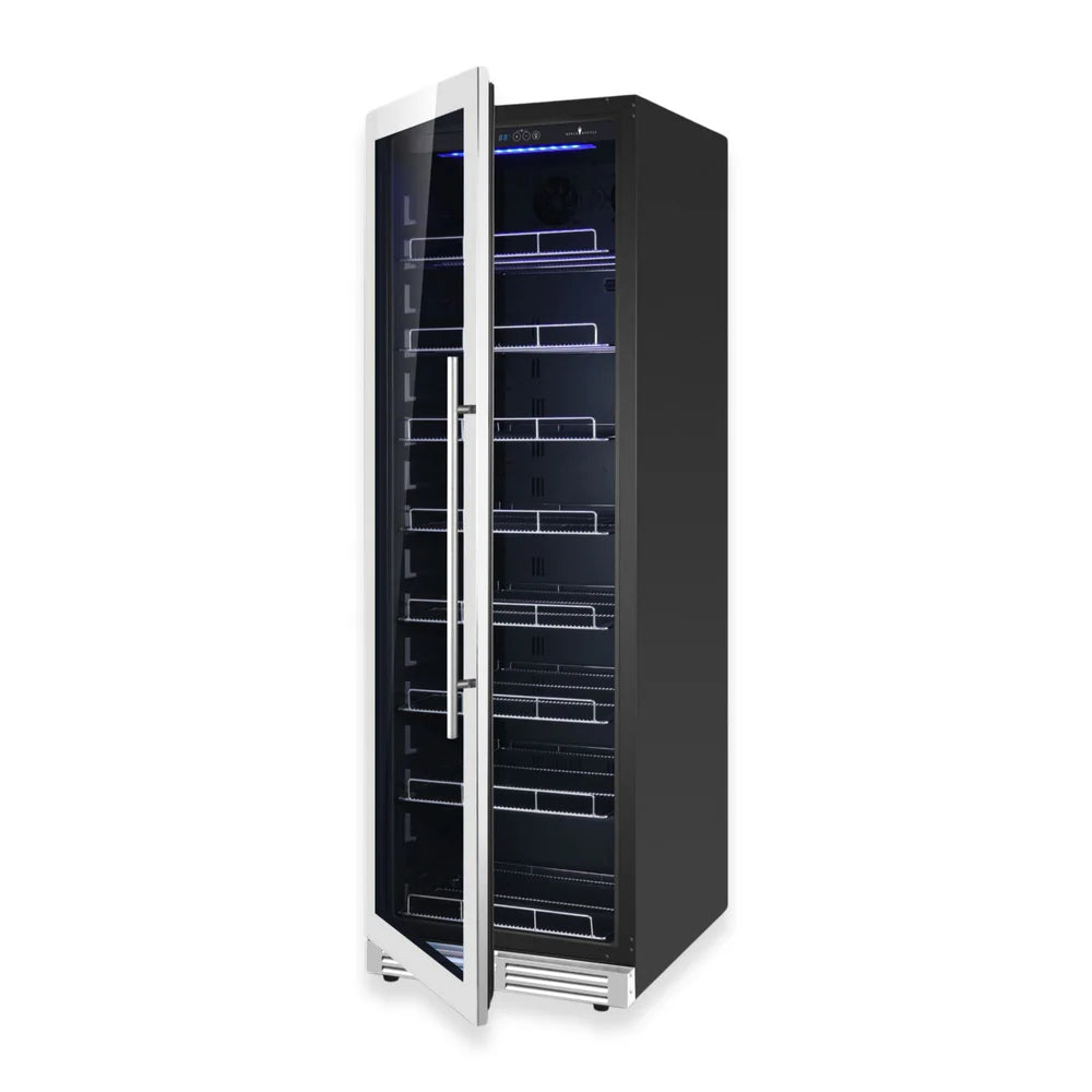 23.5-inch-wide Large Beverage Refrigerator with Low-E Glass Door