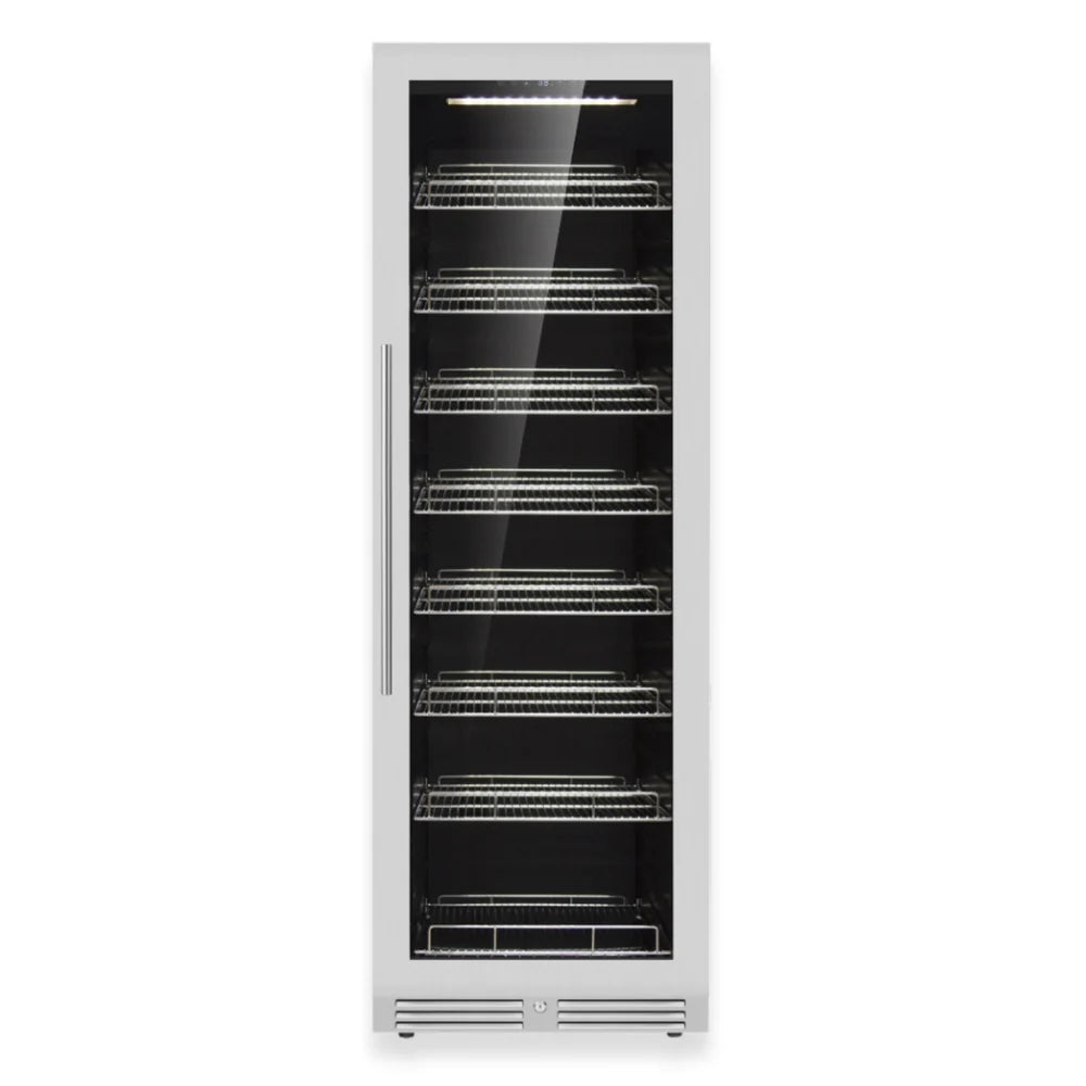 23.5-inch-wide Large Beverage Refrigerator with Low-E Glass Door