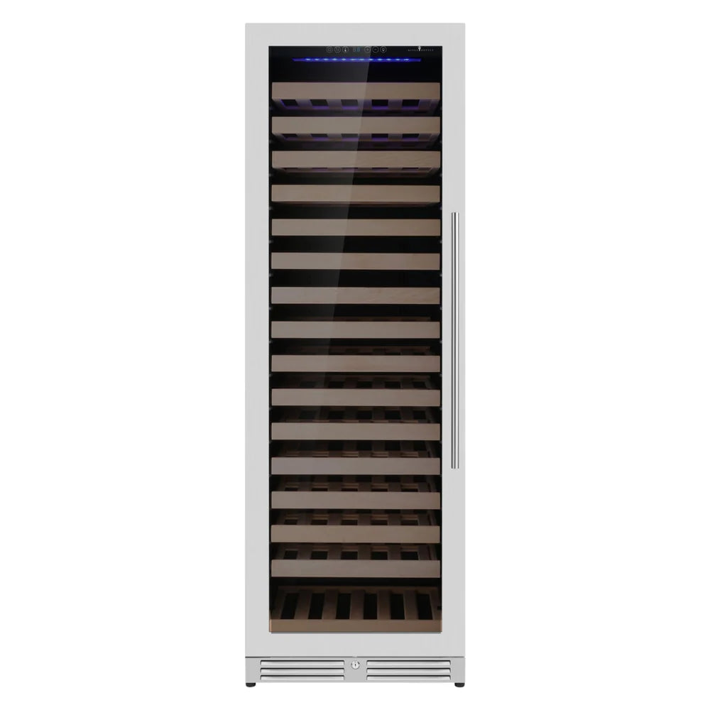 Upright Single Zone Large Wine Cooler With Low-E Glass Door