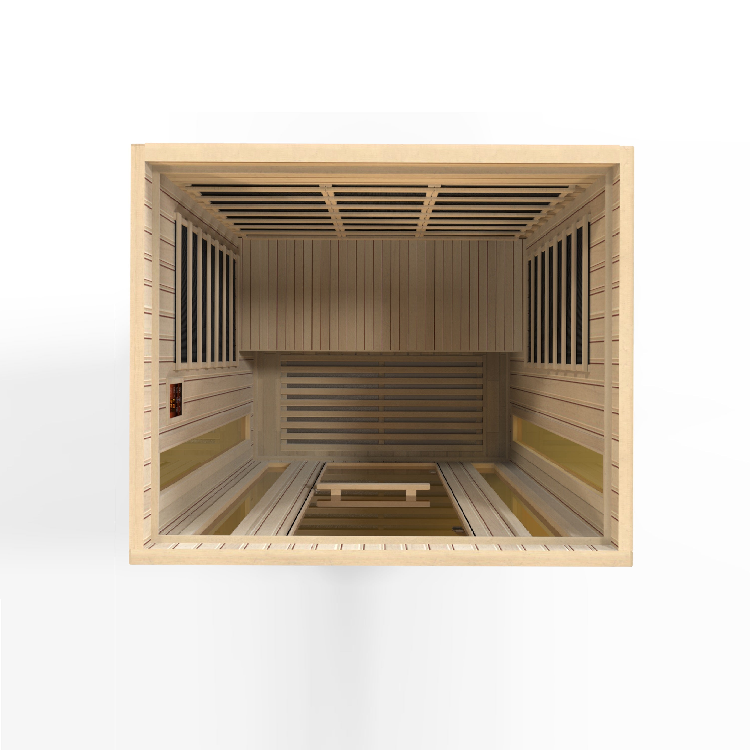 Maxxus 3-Person Low EMF FAR Infrared Sauna (Canadian Hemlock)