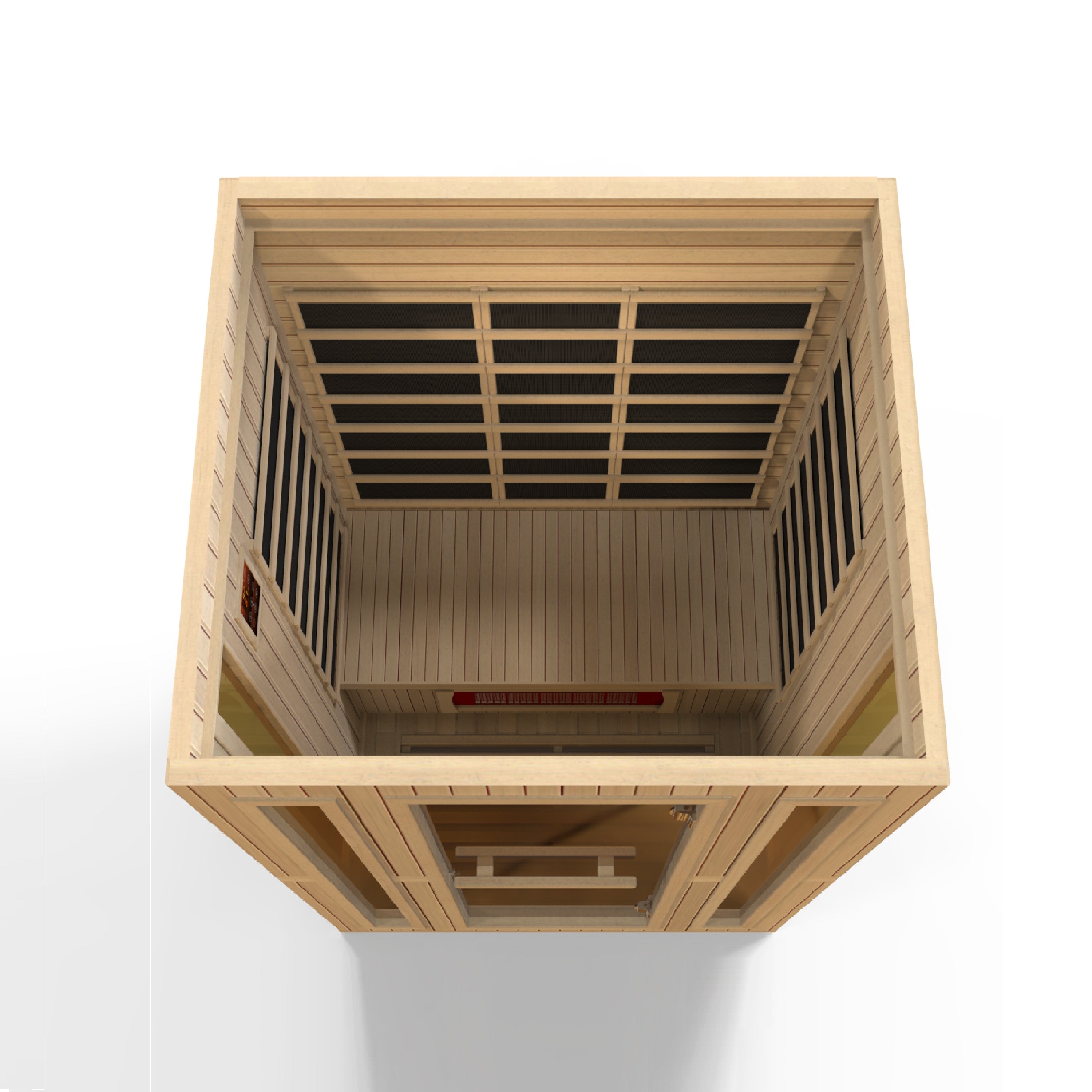 Maxxus 3-Person Low EMF FAR Infrared Sauna (Canadian Hemlock)