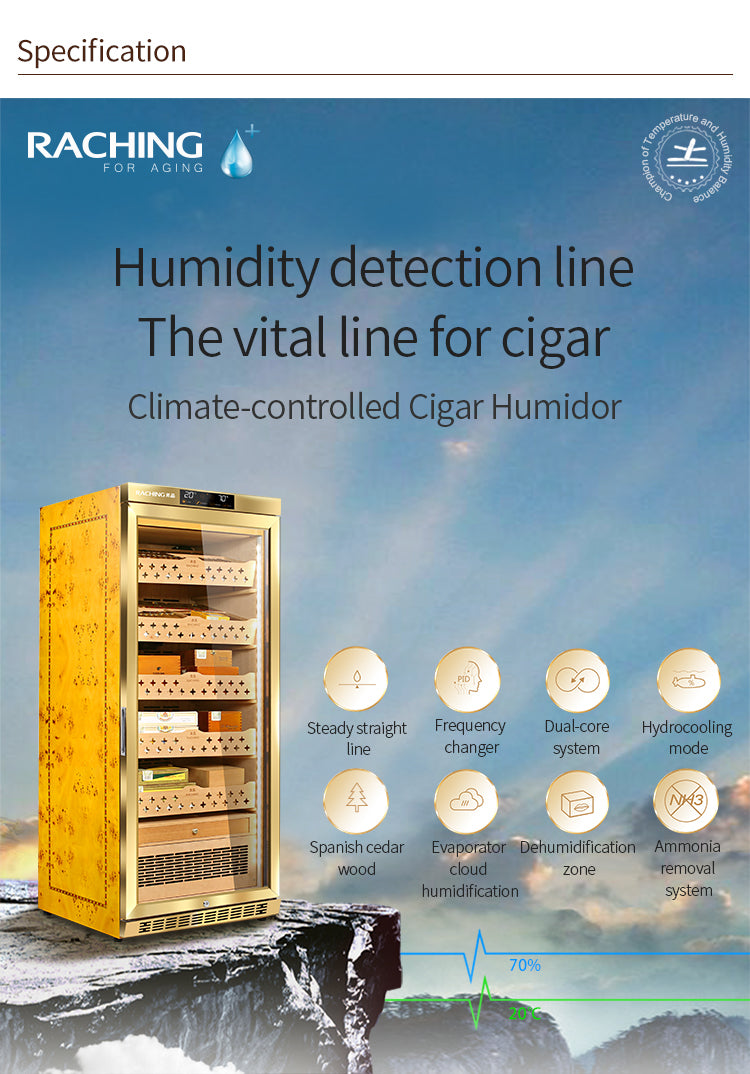 MON1800A Cigar Humidor