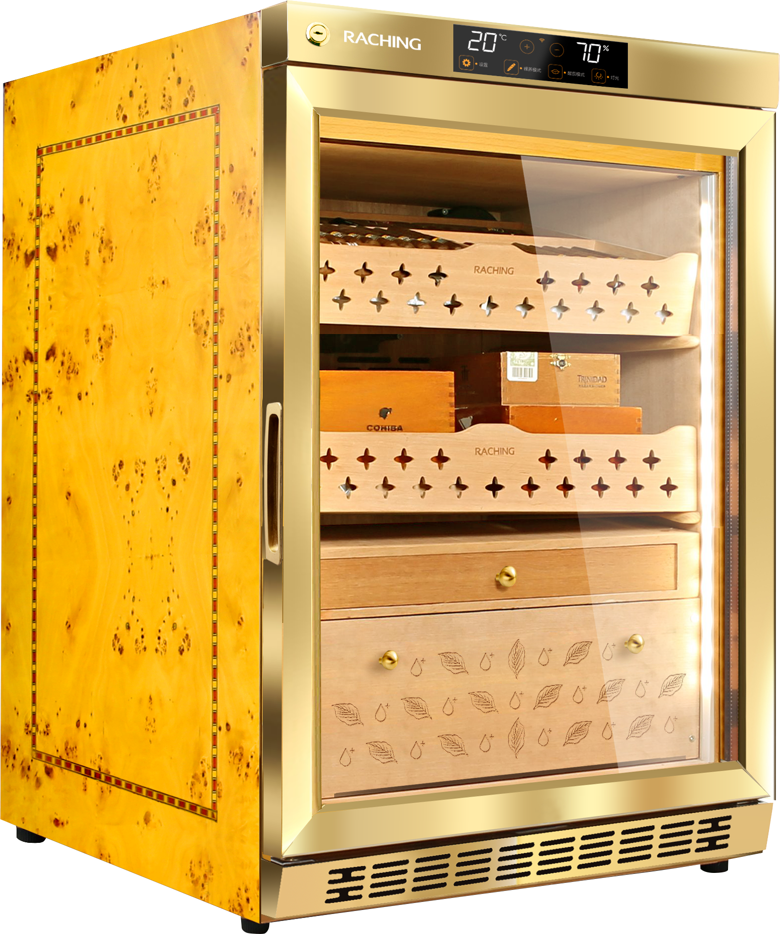 MON800A Cigar Humidor