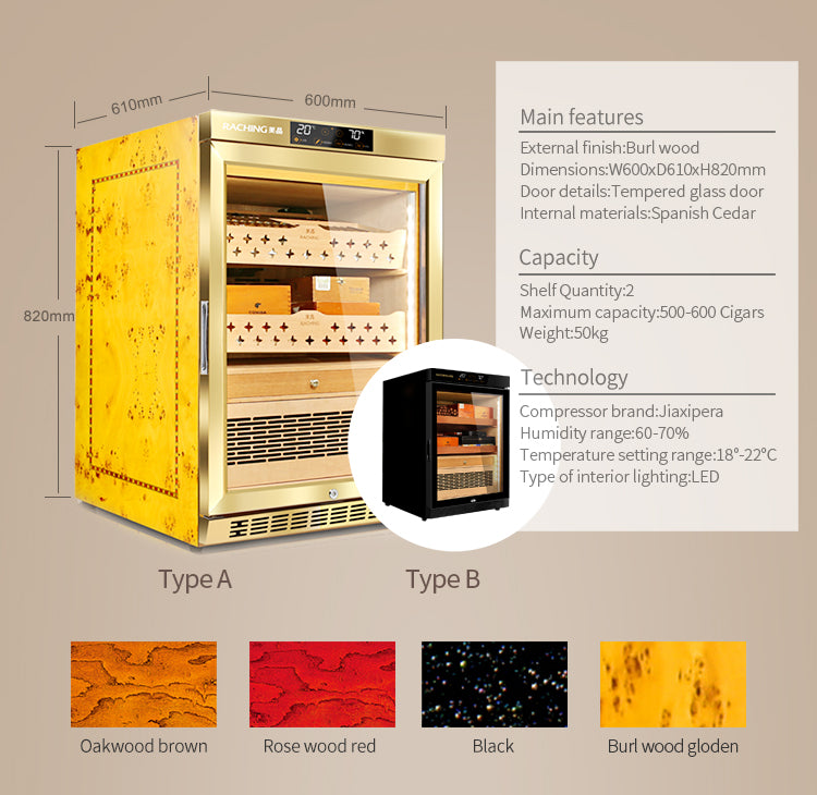 MON800A Cigar Humidor