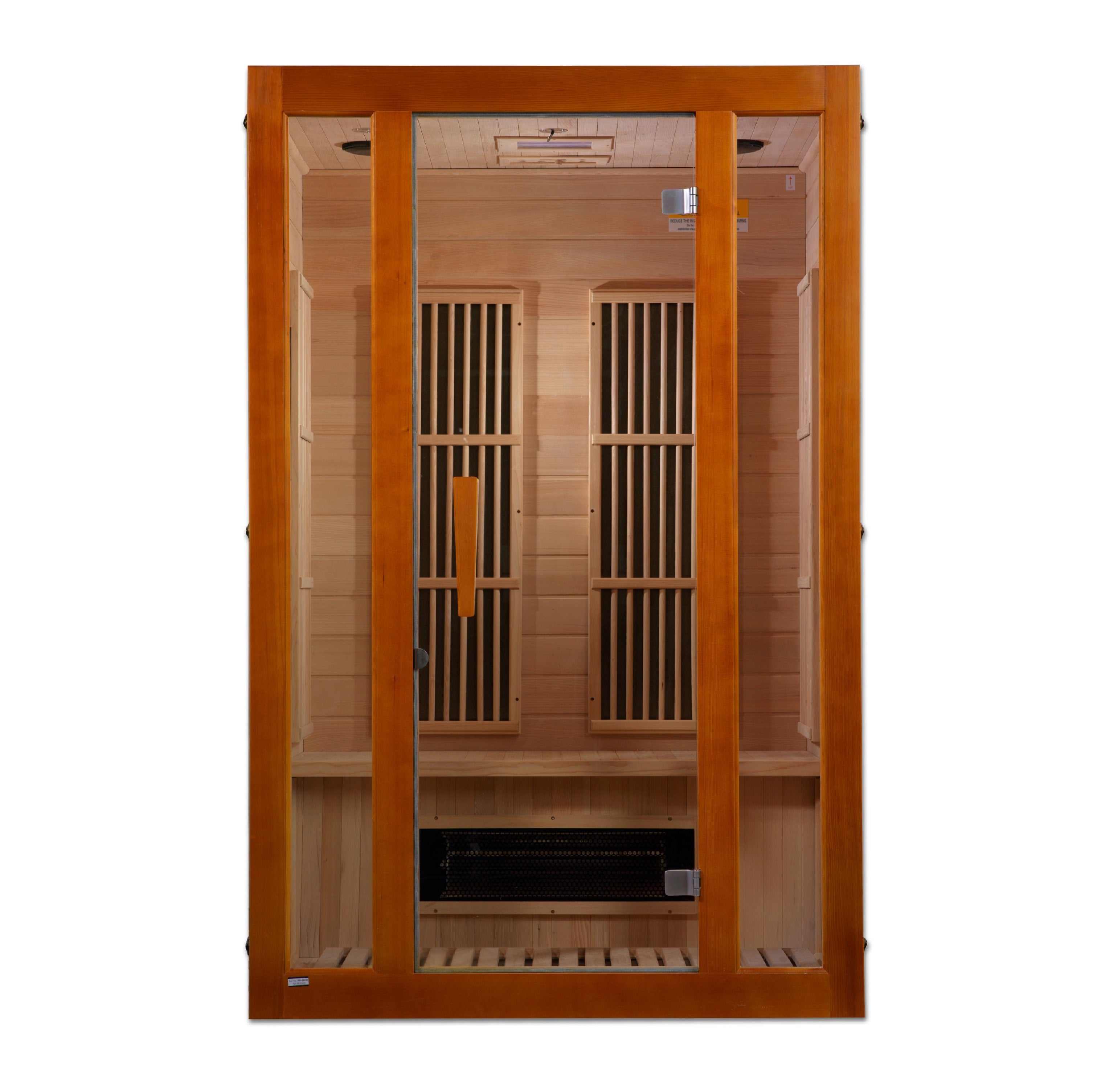 Maxxus 2-Person Low EMF (Between 5-10MG) FAR Infrared Sauna (Canadian Hemlock)
