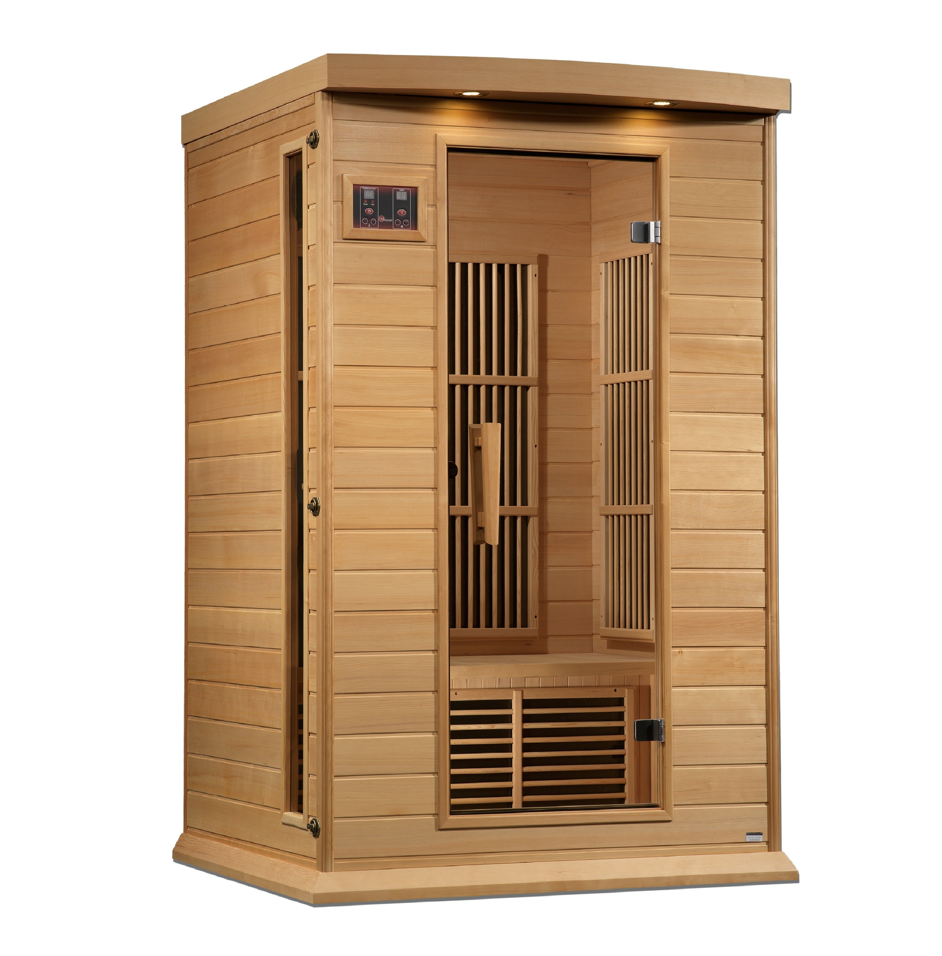 Maxxus 2-Person Near Zero EMF FAR Infrared Sauna (Canadian Hemlock)