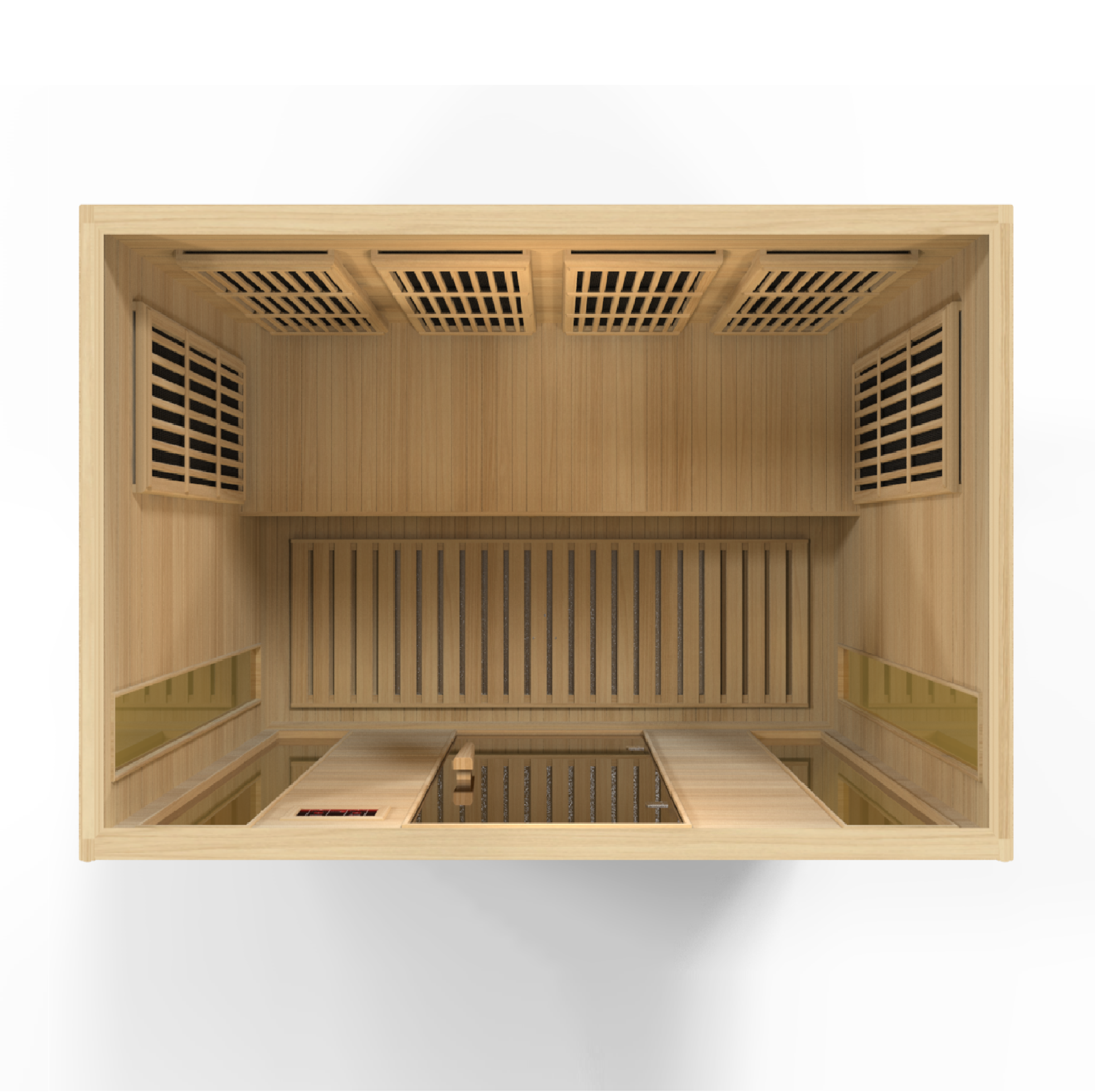 Maxxus 4-Person Low EMF FAR Infrared Sauna (Canadian Hemlock)