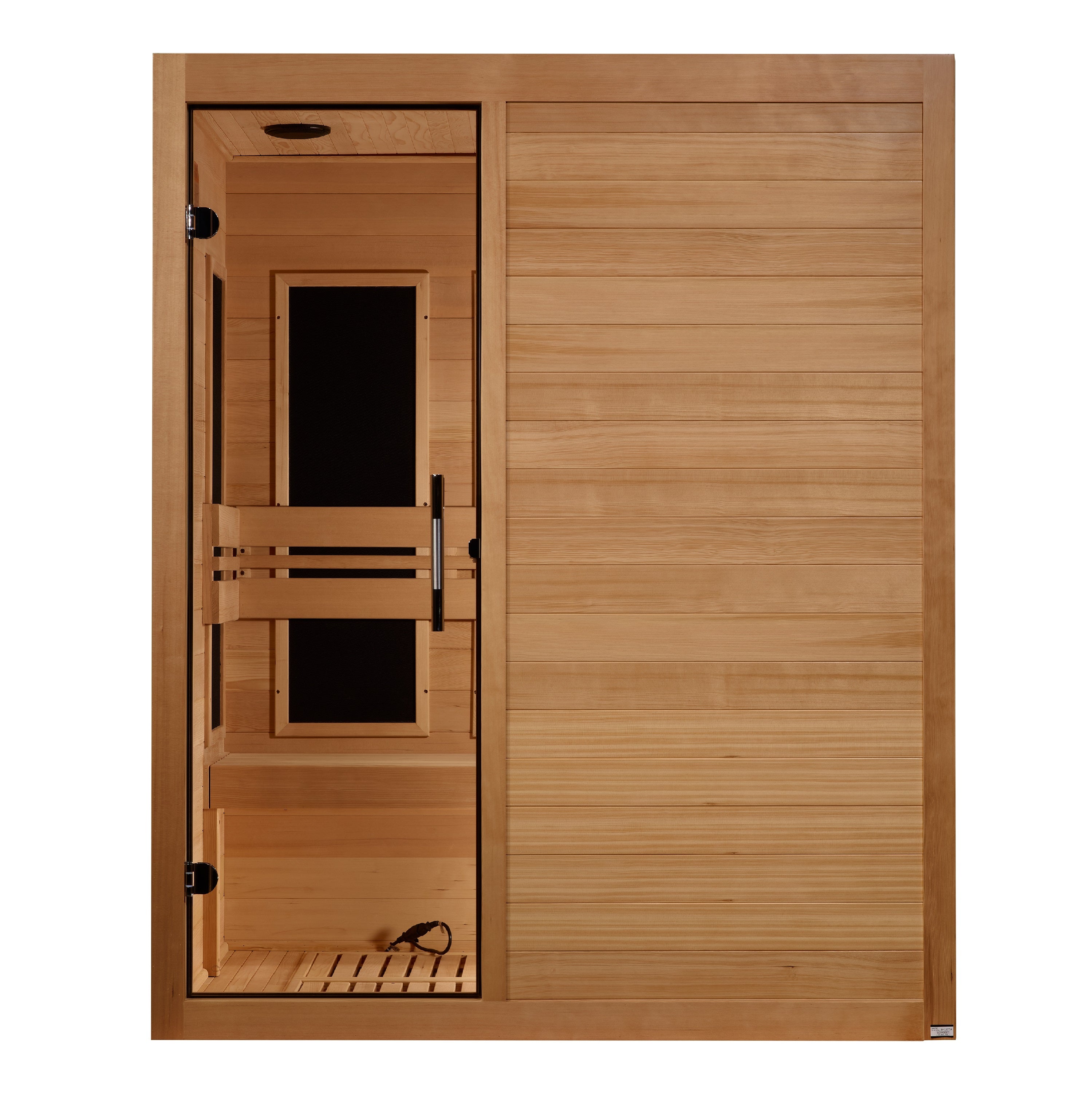 Maxxus S-Line Yoga 3-Person Low EMF FAR Infrared Sauna (Canadian Hemlock)
