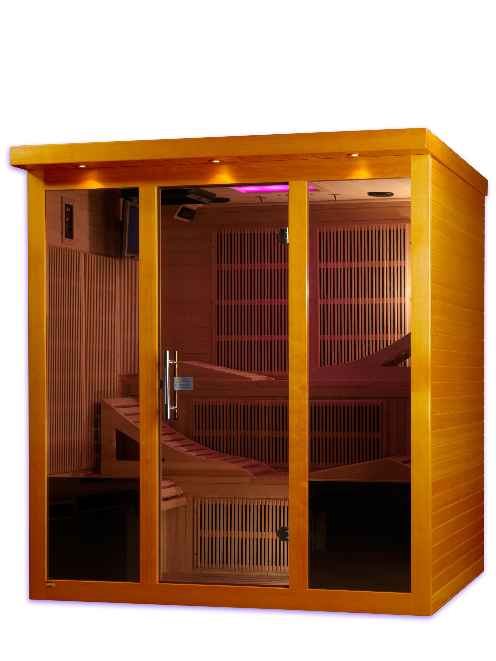 Dynamic Monaco Elite 6-person Ultra Low EMF FAR Infrared Sauna