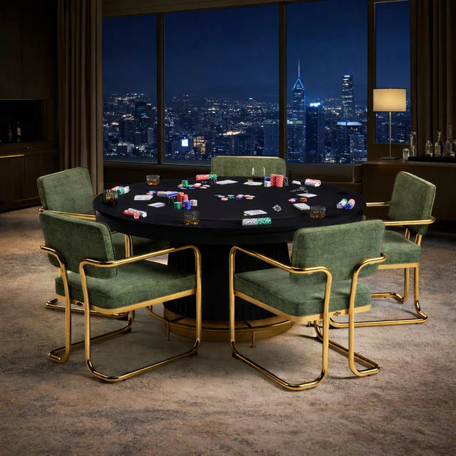PROHIBITION SERIES 60" POKER-BLACK
