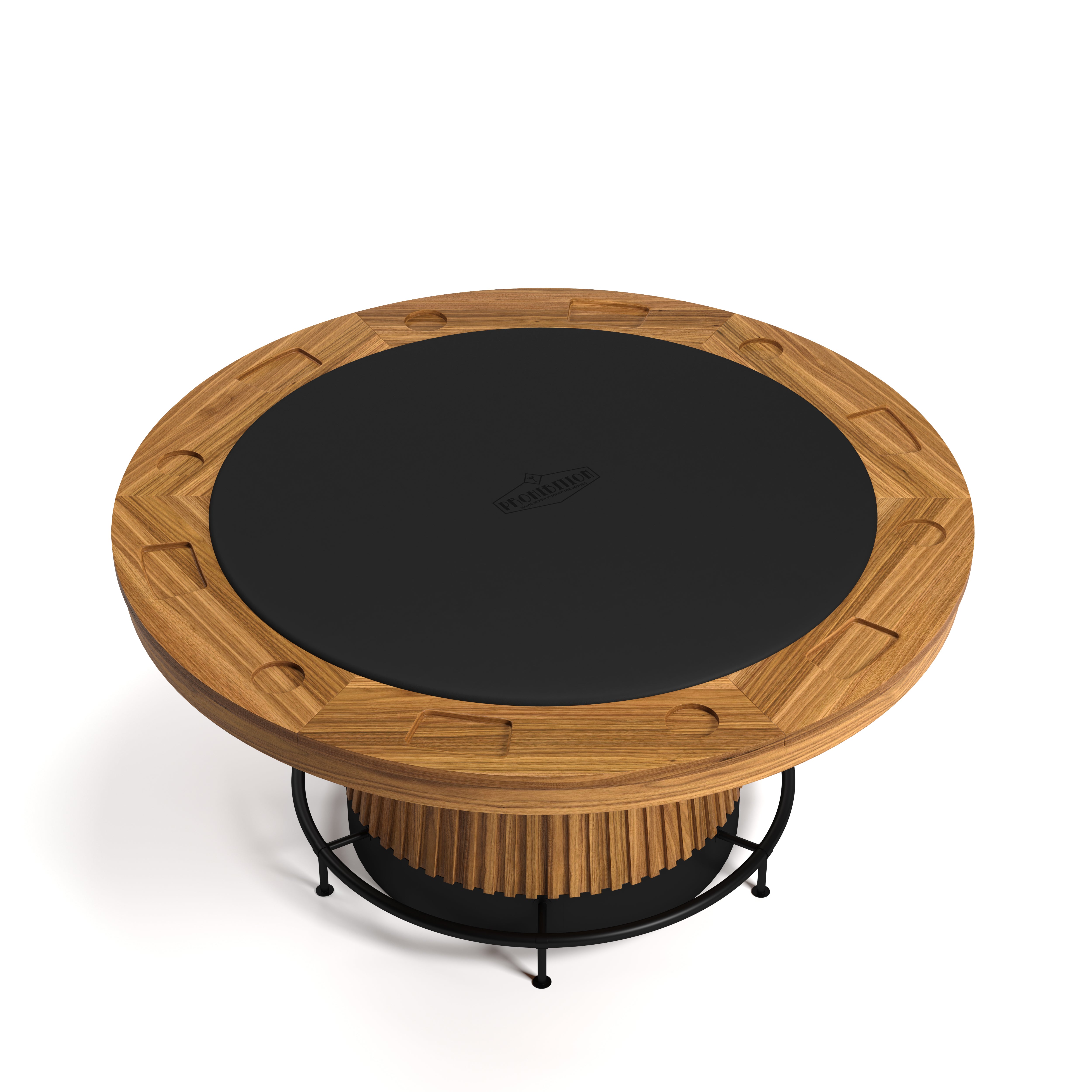 PROHIBITION SERIES 60" POKER-WALNUT