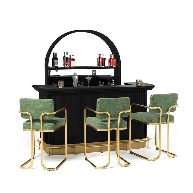 PROHIBITION SERIES 84" COCKTAIL BAR