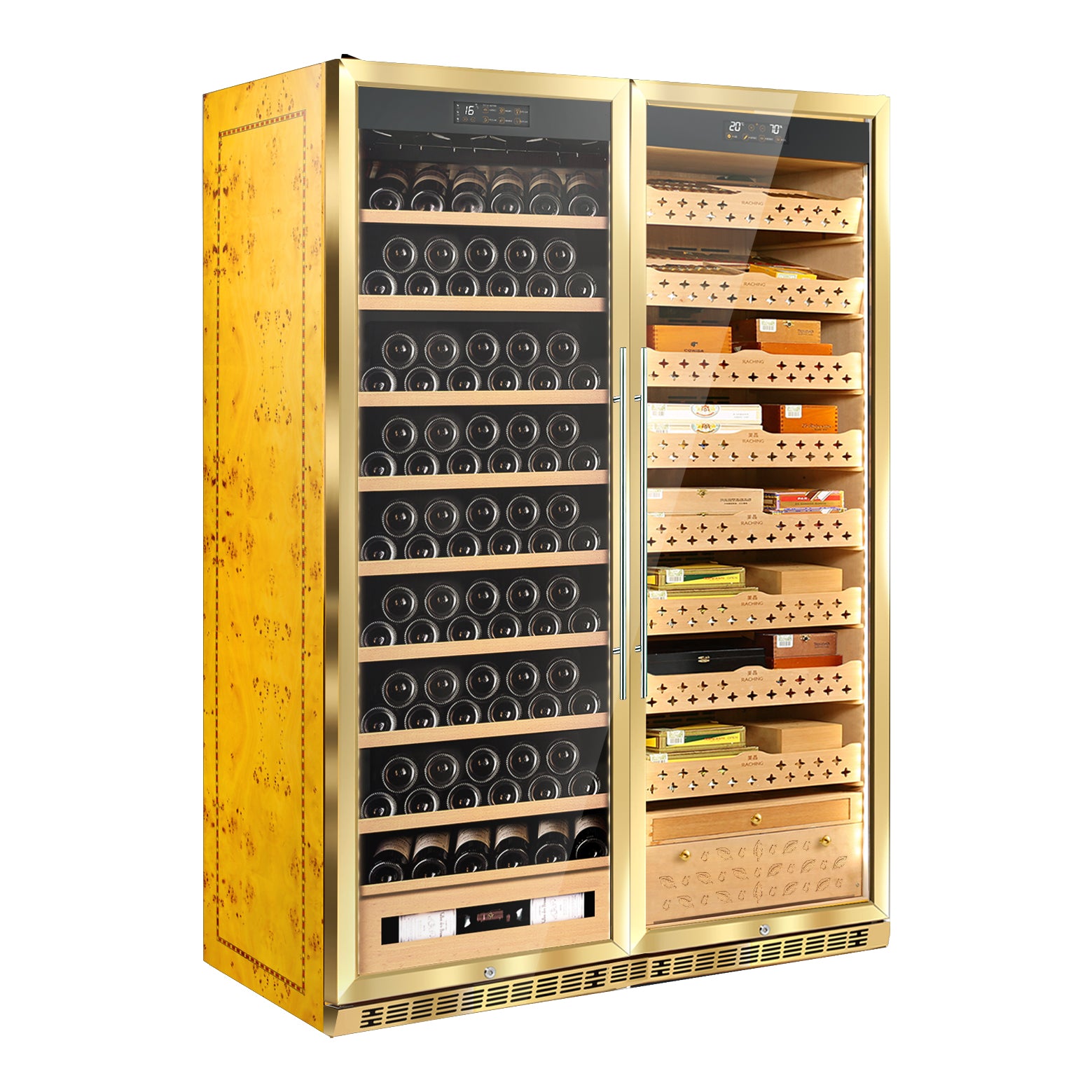 SD800 (cigar area + wine area) Cigar Humidor