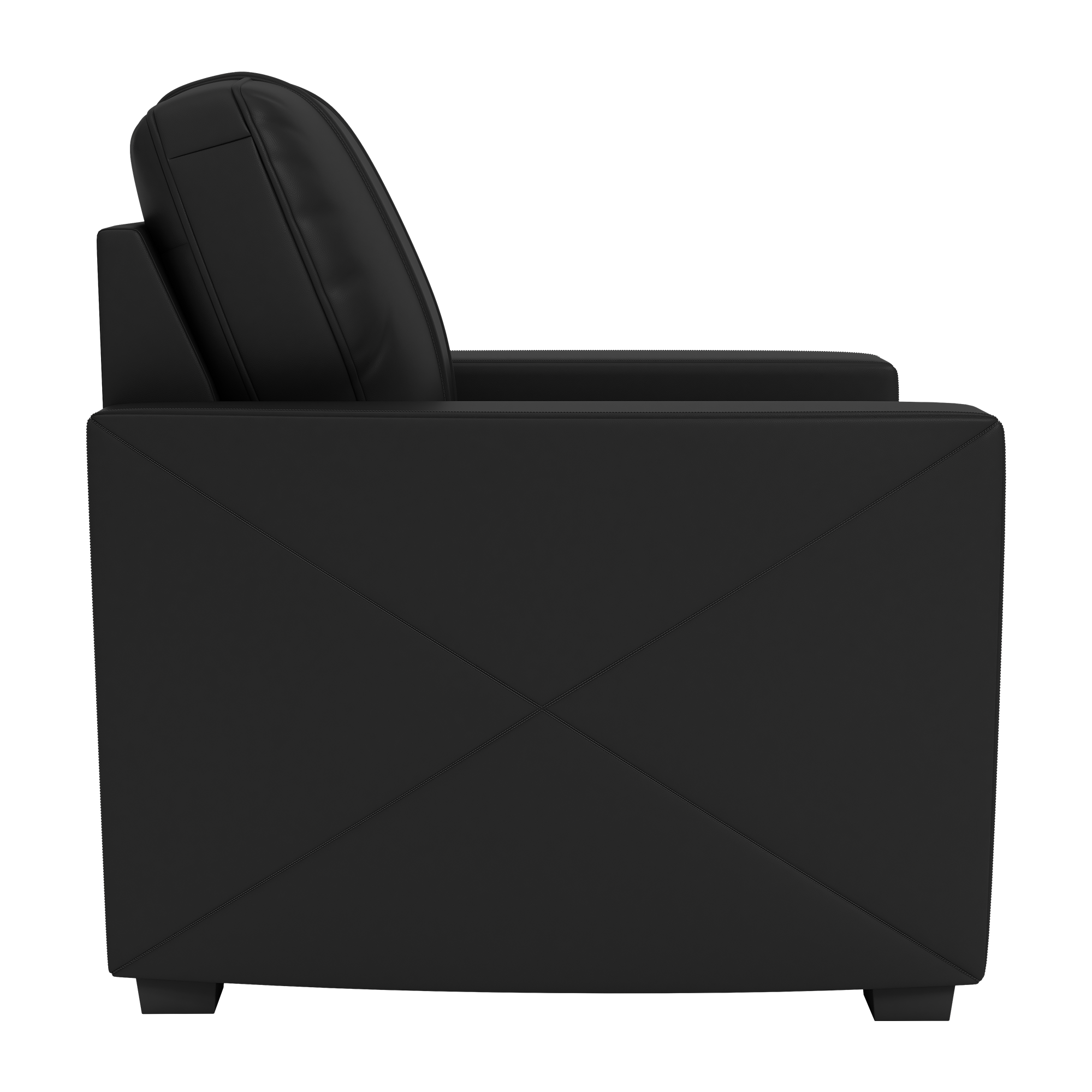 Silver Club Chair with Mark Martin #5 Signature Logo